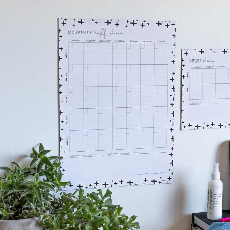 Magnetic Monthly Planner - Portrait