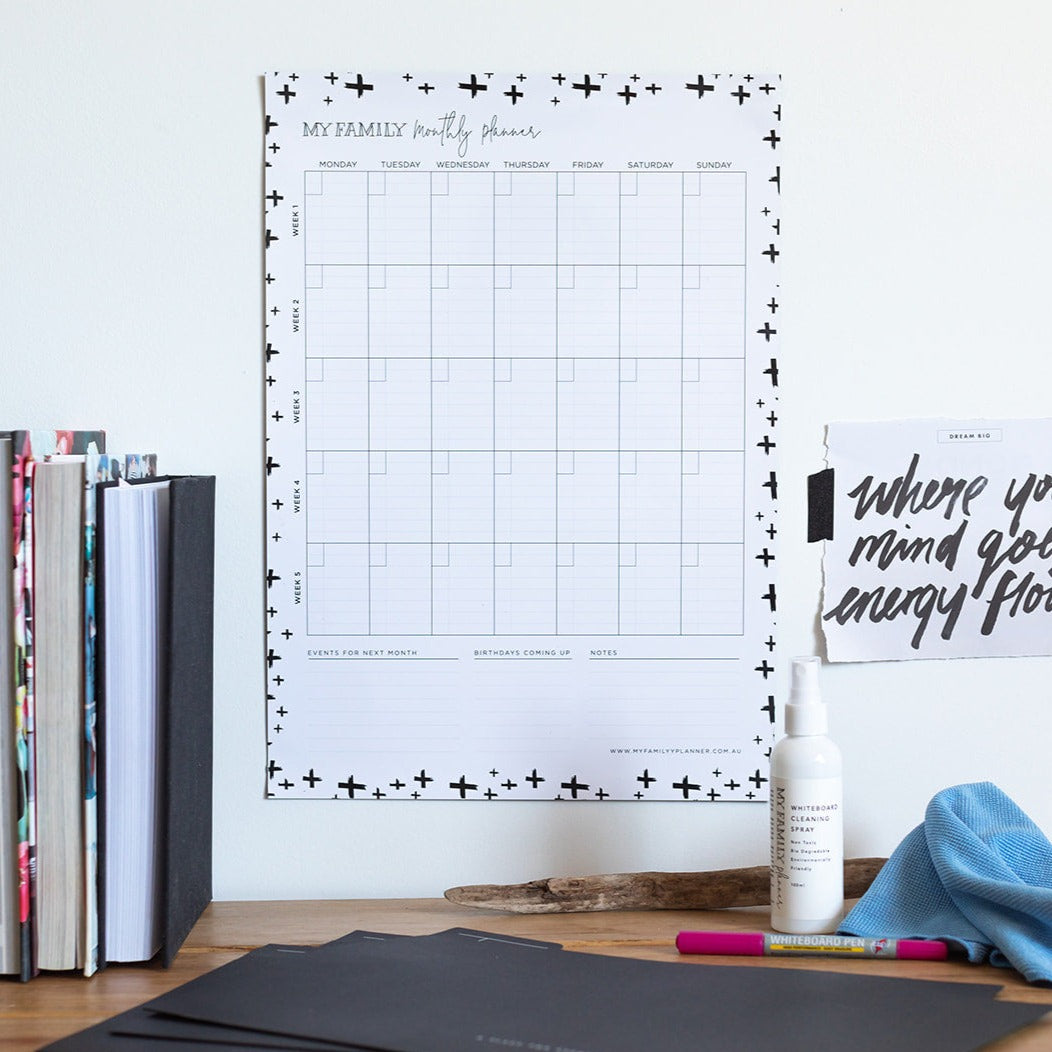 Magnetic Monthly Planner - Portrait