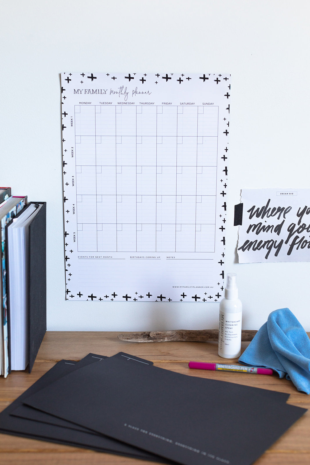 Magnetic Monthly Planner - Portrait