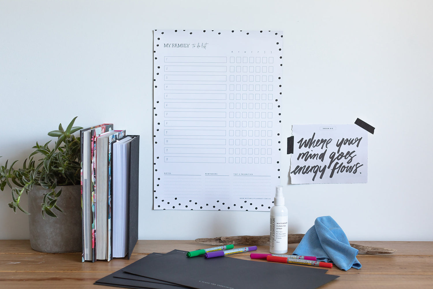 Magnetic To Do List - Family Bundle