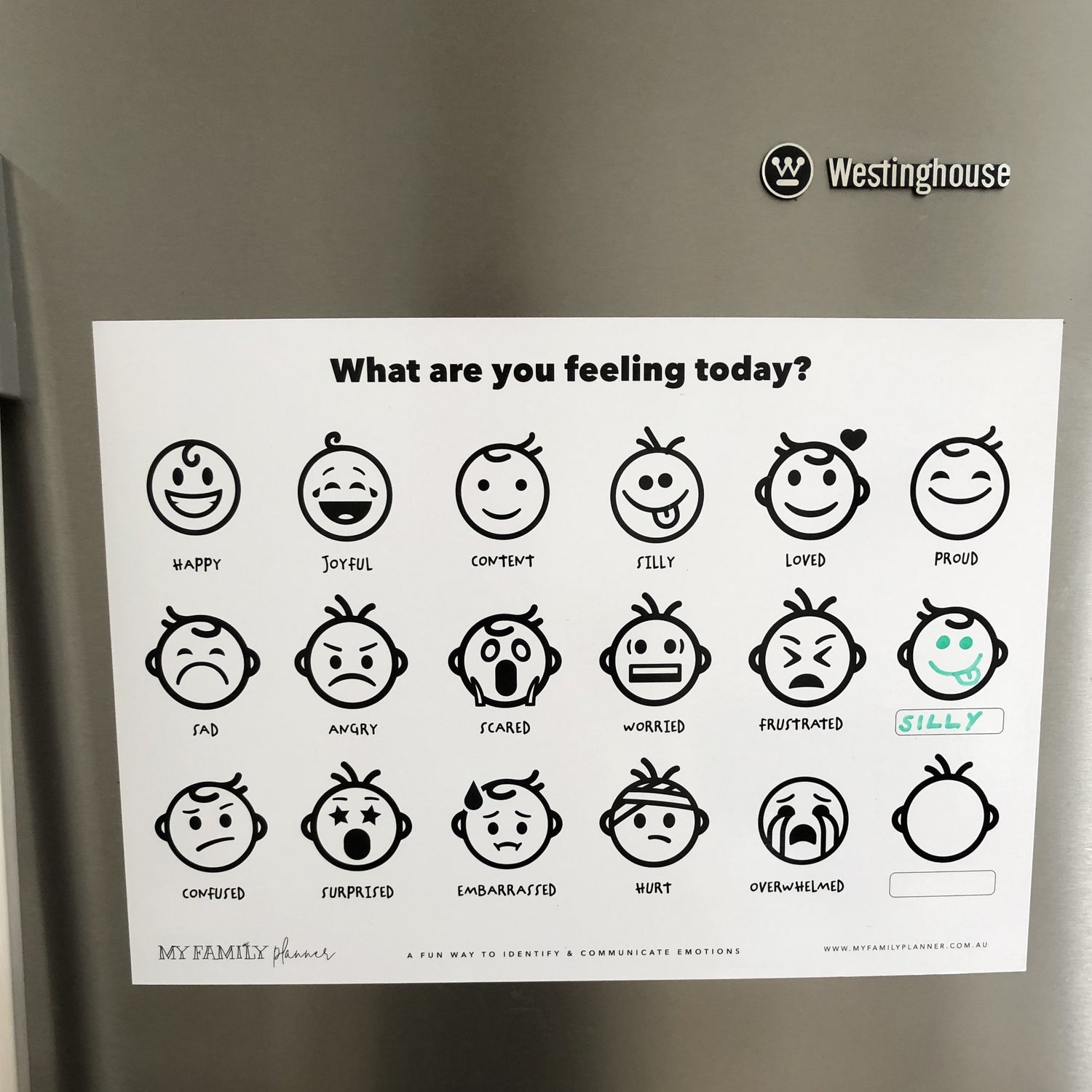 Magnetic Feelings Chart