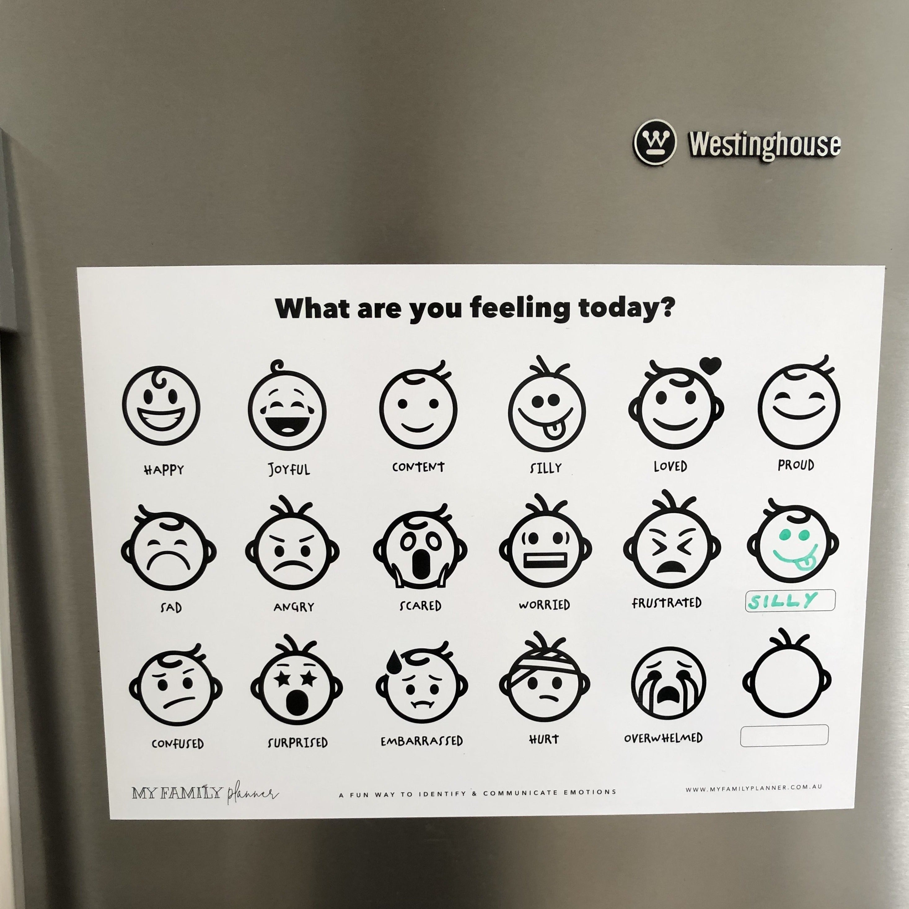 Magnetic Feelings Chart