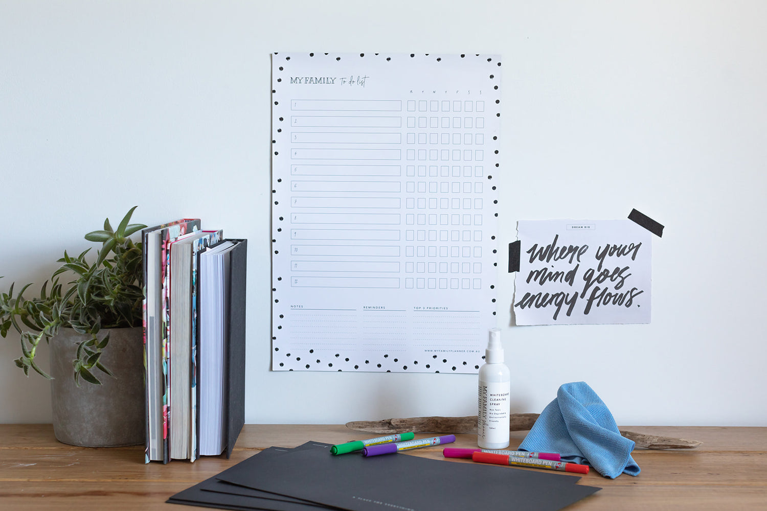 Magnetic To Do List/ Chore Chart - Family Bundle