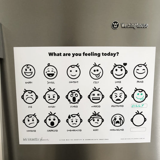 Magnetic Feelings Chart – My Family Planner